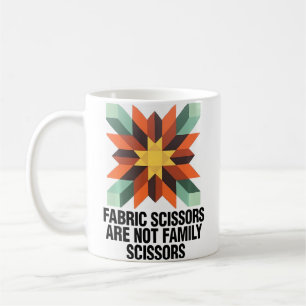 Caneca De Café Presente Divertido de Patchwork - Para Fãs de Teci