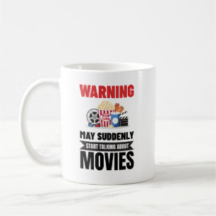 Caneca De Café Presente Divertido para Amante de Filmes para Cine