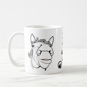 Caneca De Café Presente Divertido para Amantes de Cavalos, Brinca