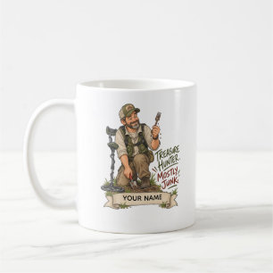 Caneca De Café Presente Divertido para Caçador de Tesouros