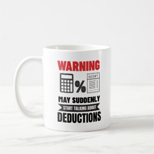 Caneca De Café Presente Divertido para Contador para Apreciação d