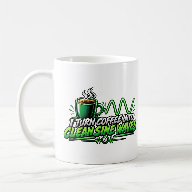 Caneca de Café Presente Divertido para Engenheiro  (Esquerda)