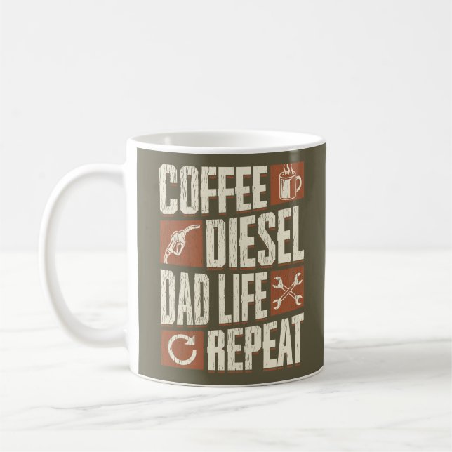 Caneca De Café Presente Divertido para Pai  (Esquerda)