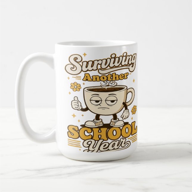 Caneca De Café Presente Divertido para Professores (Esquerda)