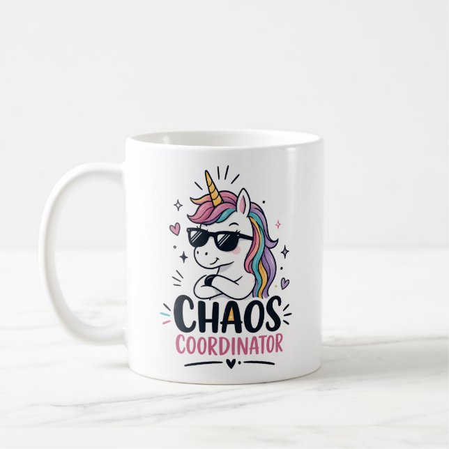 Caneca De Café Presente Divertido para Profissional Administrativ (Esquerda)
