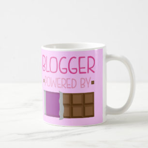 Caneca De Café Presente do chocolate do Blogger para a mulher
