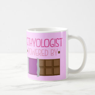 Caneca De Café Presente do chocolate do Ichthyologist para ela
