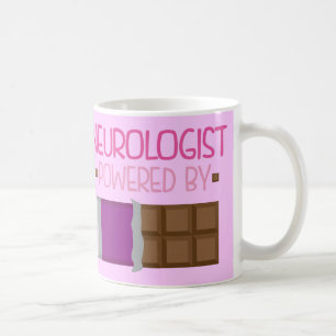 Caneca De Café Presente do chocolate do neurologista para ela