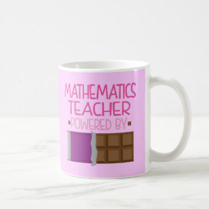Caneca De Café Presente do chocolate do professor de matemática