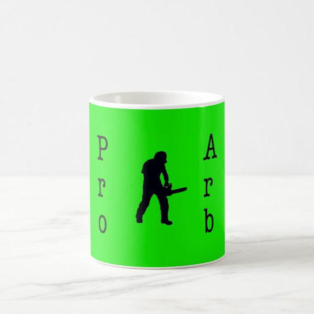 Caneca De Café Presente do cirurgião arborista da árvore-palha (Centro)