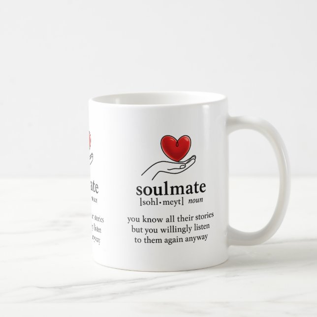 Caneca De Café “Presente do Dia dos Namorados para Ele ou Ela que (Direita)