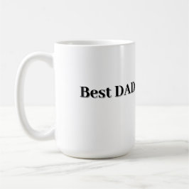 Caneca De Café Presente do Dia dos Pais para o Papai \ Melhor Pai