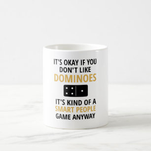 Caneca De Café Presente do Dominoes Amantes Dominoers Player