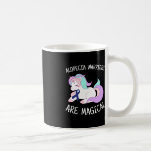 Caneca De Café Presente do Guerreiro de Unicorn Alopecia