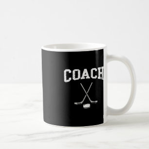 Caneca De Café Presente do jogador de hóquei no gelo do treinador