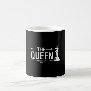 Caneca De Café Presente do Jogo Conselho Rainha do Xadrez Conselh