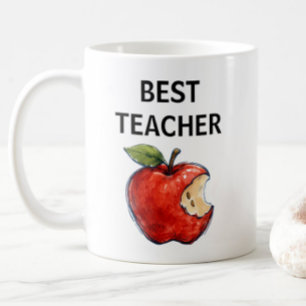 Caneca De Café Presente do Melhor Professor Apple Educator