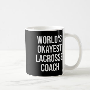 Caneca De Café Presente do Melhor Treinador de Lacrosse do Mundo