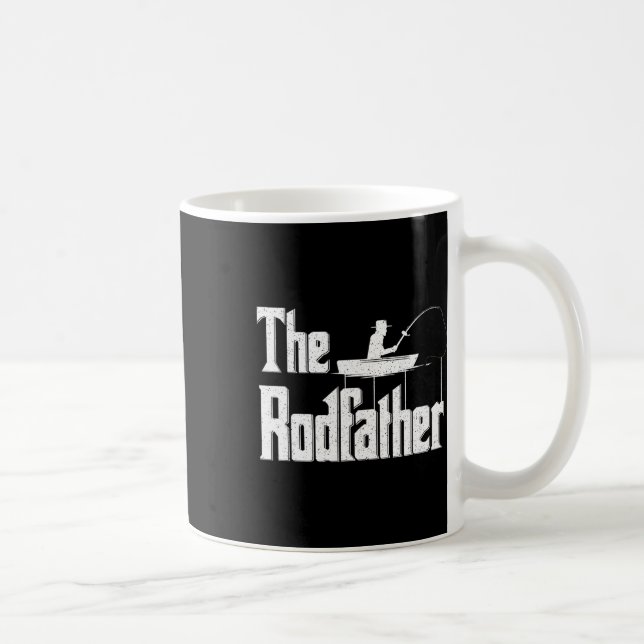 Caneca De Café Presente do Pai de Pesca Engraçado pelo Roddad (Direita)