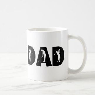 Caneca De Café Presente do pai do golfe