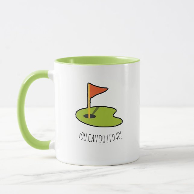 Caneca de Café Presente do Papai com Golfe (Esquerda)
