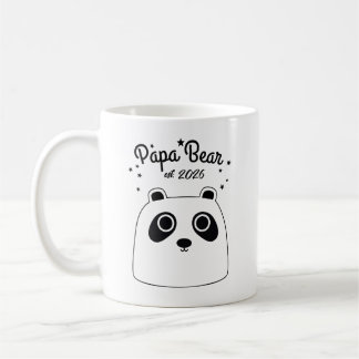 Caneca De Café Presente do Papai Urso para novo pai, novo pai, pa