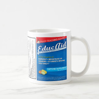 Caneca De Café Presente do professor: Coffee Mug EducAid
