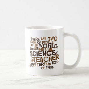 Caneca De Café Presente do professor de ciências