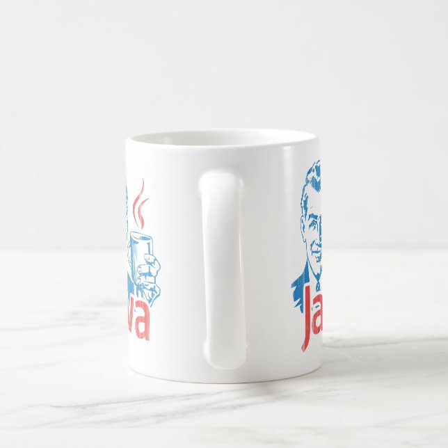 Caneca De Café Presente do programador de Java (Alça)