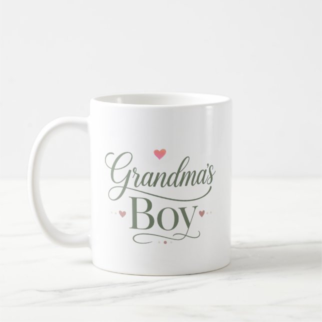 Caneca De Café Presente Doce Família do Vovô (Esquerda)
