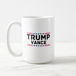 Caneca De Café Presente eleitoral do Trump Vance 2024 Trump Suppo