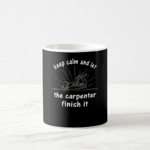 Caneca De Café Presente engraçado carpinteiro para trabalhador de