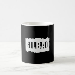 Caneca De Café Presente Engraçado da cidade de Bilbao Espanha na