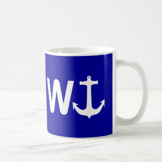 Caneca De Café Presente engraçado da piada de Wanchor da âncora