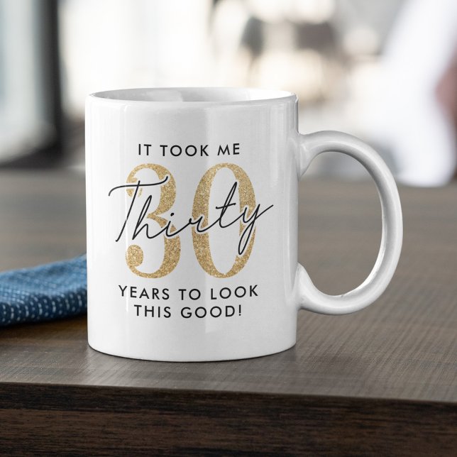 Caneca De Café Presente engraçado de 30º aniversário (Criador carregado)