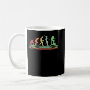 Caneca De Café Presente engraçado de camiseta evolutiva para cami