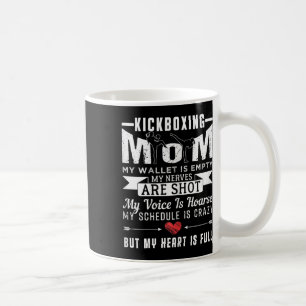 Caneca De Café Presente engraçado de citações de kickboxing femin