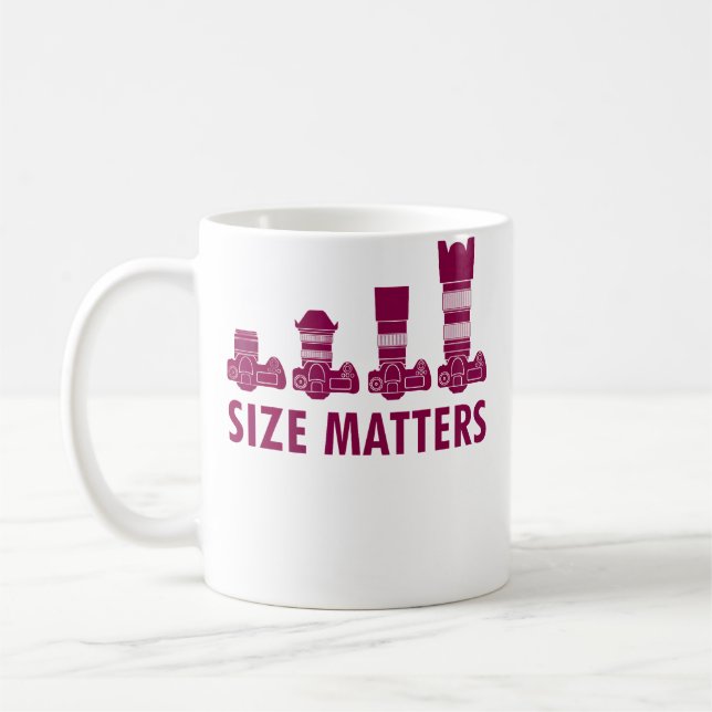 Caneca De Café Presente Engraçado de Fotógrafo para Homens Mulher (Esquerda)