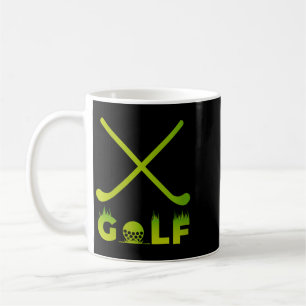 Caneca De Café Presente engraçado de golfe feminino para marido g