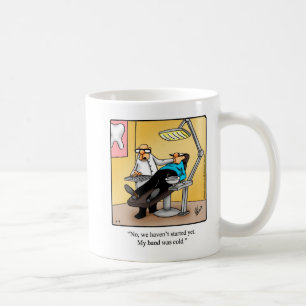 Caneca De Café Presente engraçado de humor profissional dentário