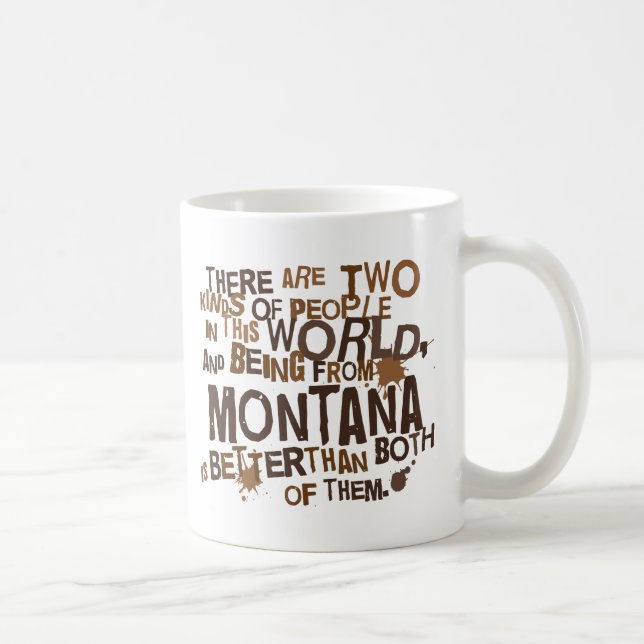 Caneca De Café Presente (engraçado) de Montana (Direita)