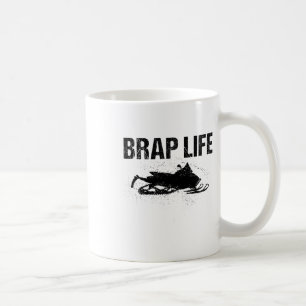 Caneca De Café Presente engraçado de moto de neve para amante de
