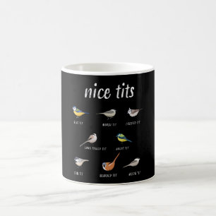 Caneca De Café Presente engraçado de observação de pássaros p