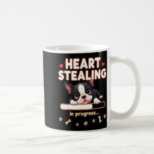 Caneca De Café Presente engraçado do cão Boston Terrier do coraçã