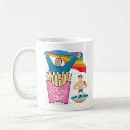 Caneca De Café Presente engraçado do orgulho gay LGBT CHUBBY CHAS