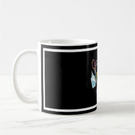 Caneca De Café Presente Engraçado para Artesã Aposentada