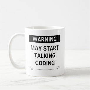 Caneca De Café Presente Engraçado Para Codificadores, Programador