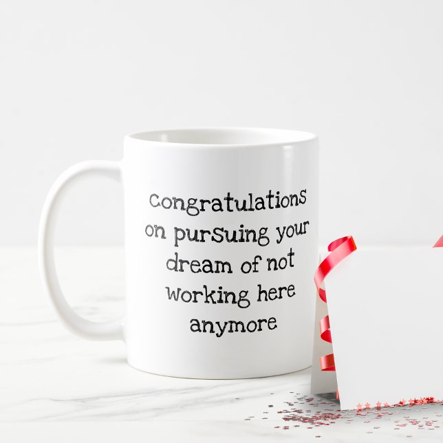 Caneca De Café Presente engraçado para colaboradores chefe deixan (Criador carregado)