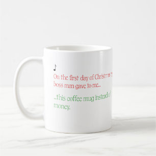 Caneca De Café Presente Engraçado para Funcionários de Mug no Nat