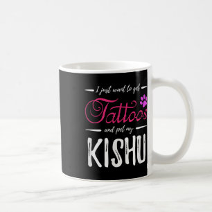 Caneca De Café Presente engraçado para mãe de cachorro tatuada am